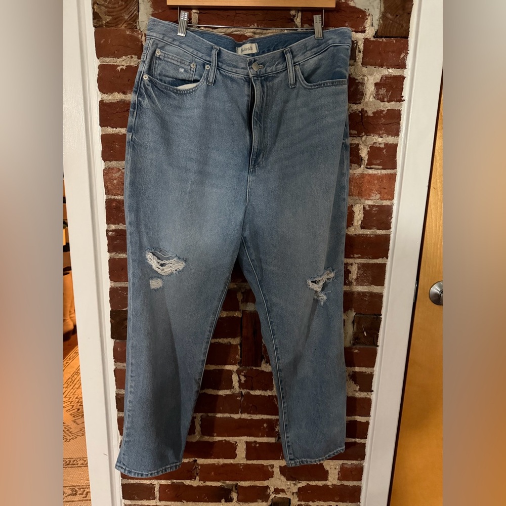 Madewell Mom Jean in Gilford Wash - Size 32 - Picture 4 of 7